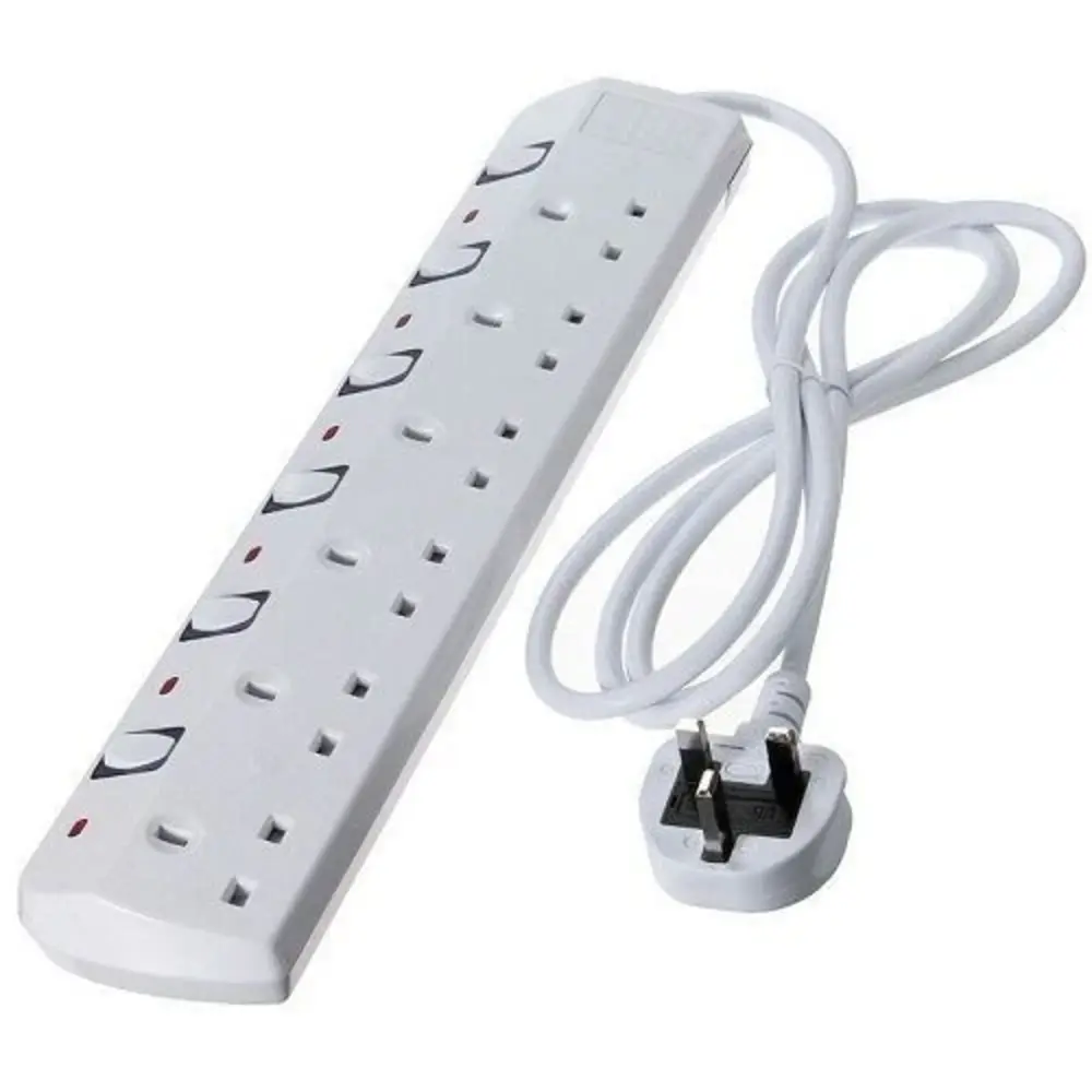Jsb 6Way Extension Socket W-Surge 5Mtr
